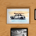 Premium Matte Paper Wooden Framed Poster